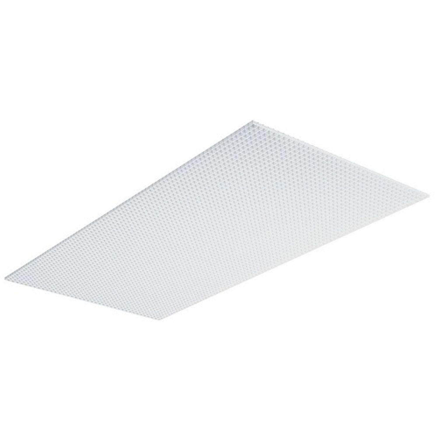 Product image for 2GT8 2x4 lens only, #12 pattern acrylic, 0.110IN thick