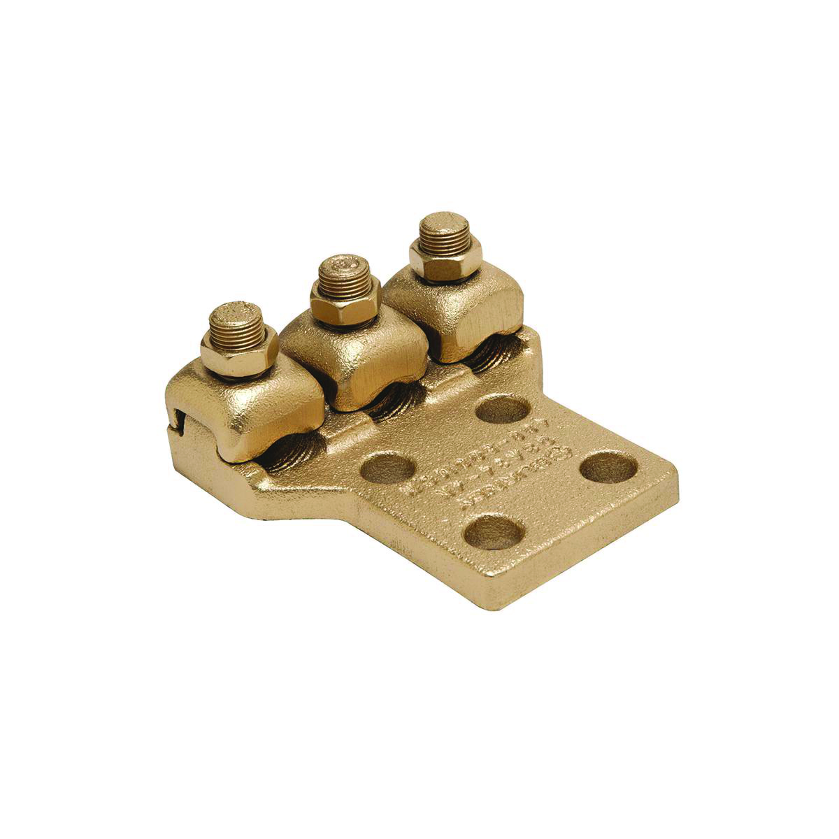 Product image for Terminal cu triple 400-500kcmil 4H 1/2in QIKLUG