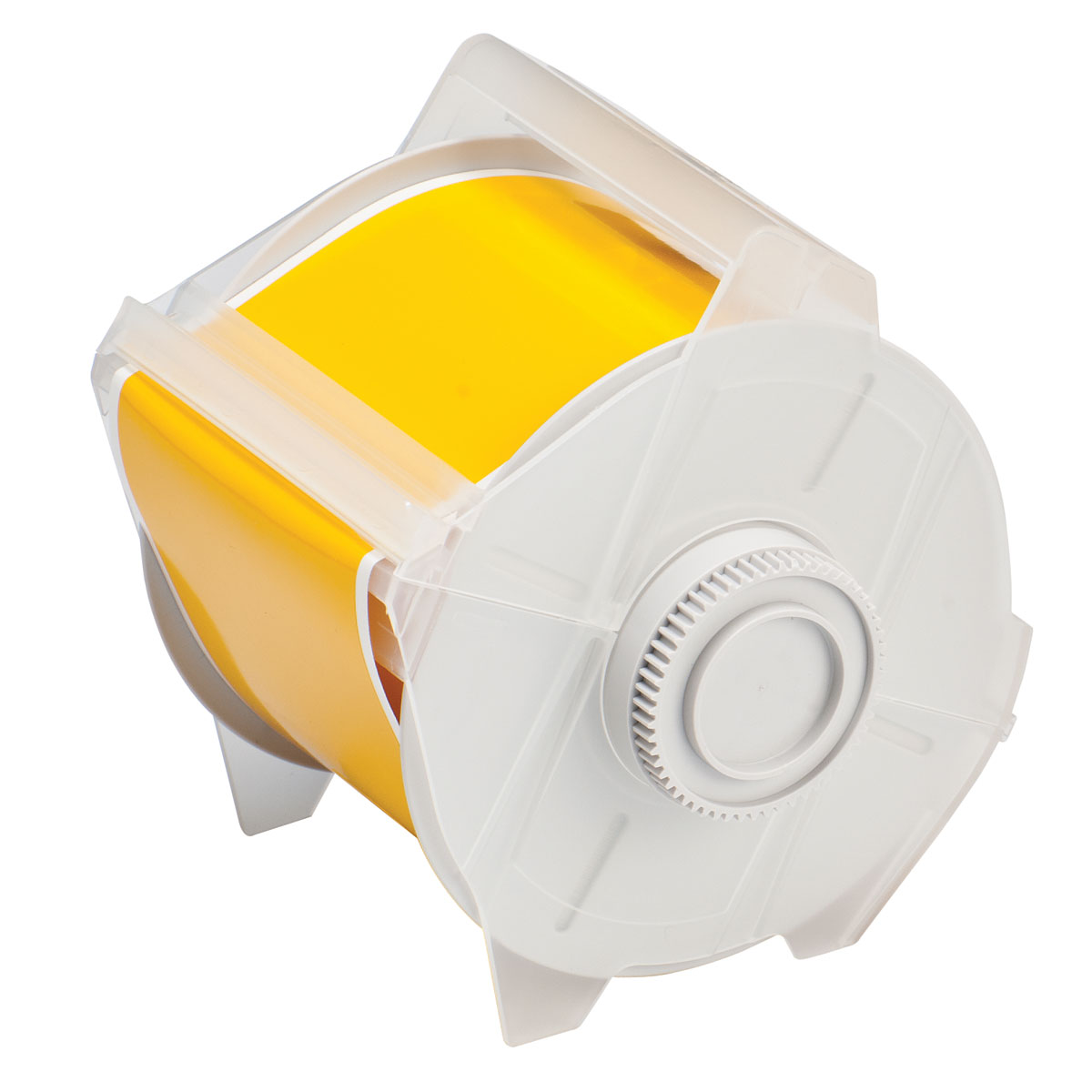 Product image for Tape GLOBALMARK vinyl yellow 3inx100ft