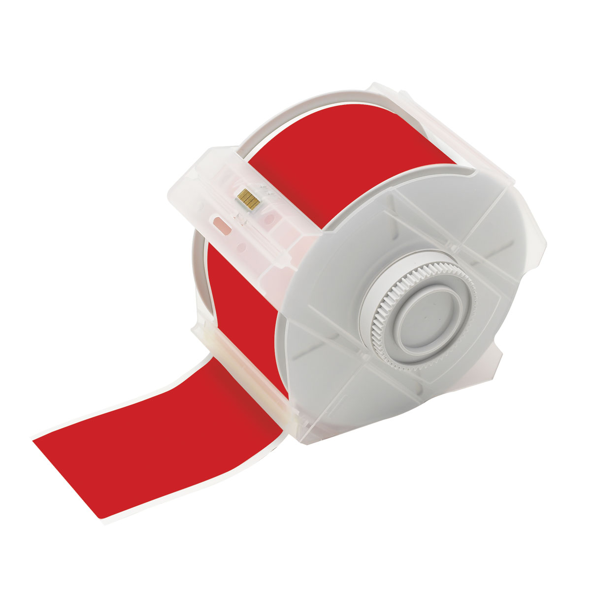 Product image for Tape GLOBALMARK vinyl red 2.25inx100ft