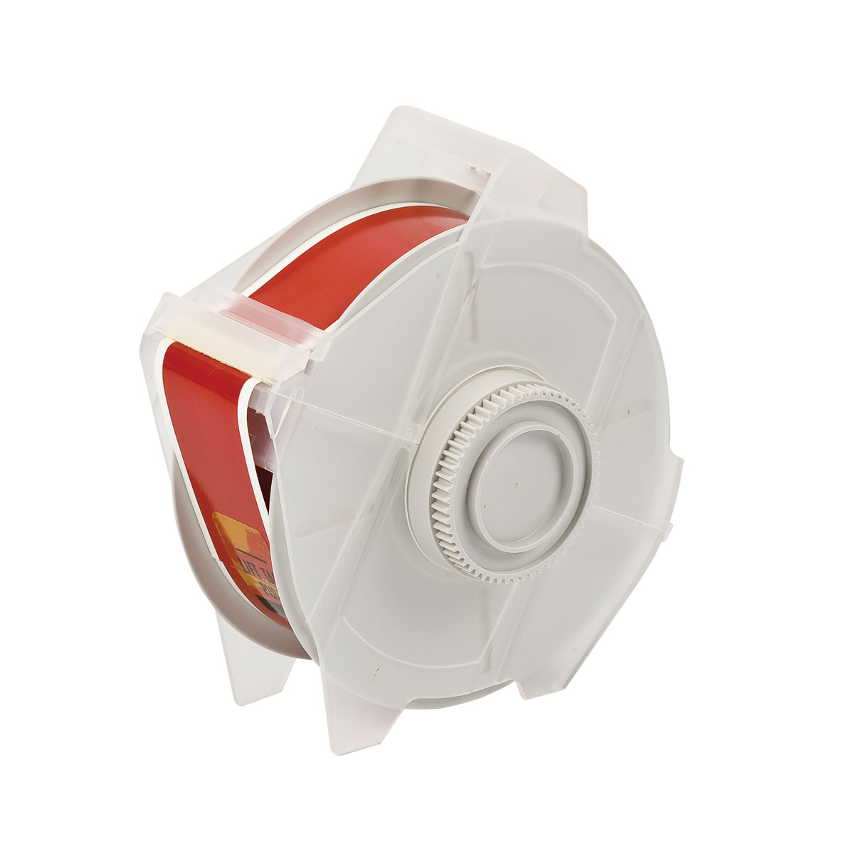 Product image for Tape GLOBALMARK vinyl red 1.12inx100ft