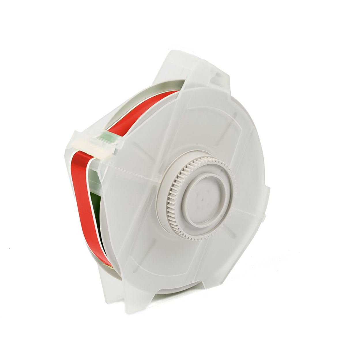 Product image for Tape GLOBALMARK vinyl red 0.5inx100ft