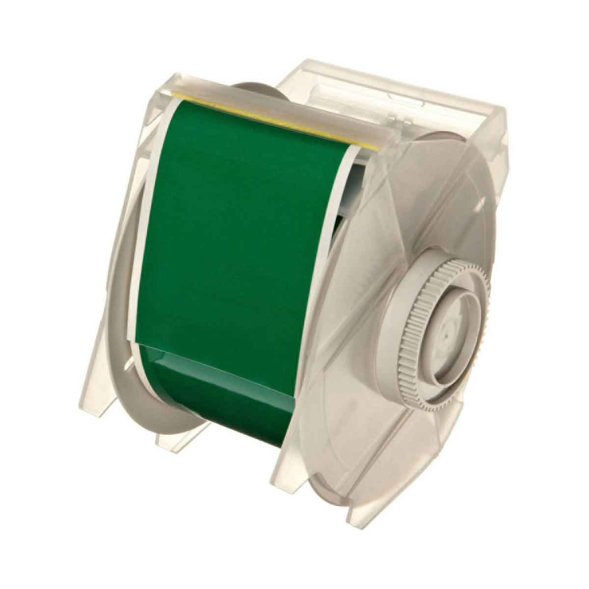 Product image for Tape GLOBALMARK vinyl green 2.25inx100ft
