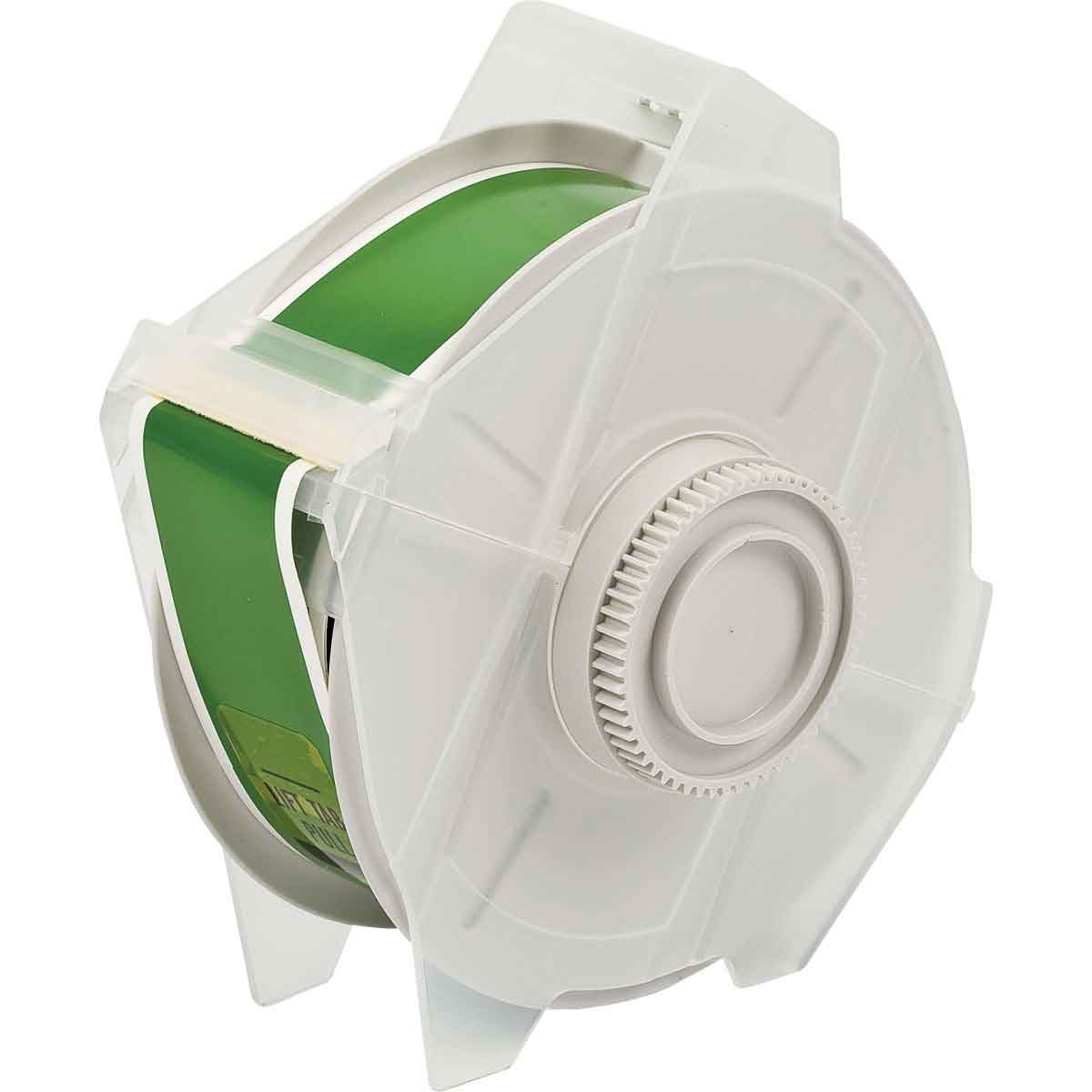 Product image for Tape GLOBALMARK vinyl green 1.12inx100ft