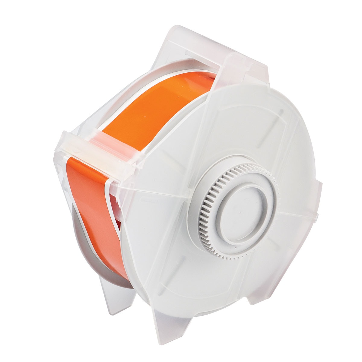 Product image for Tape GLOBALMARK vinyl orange 1.12inx100ft