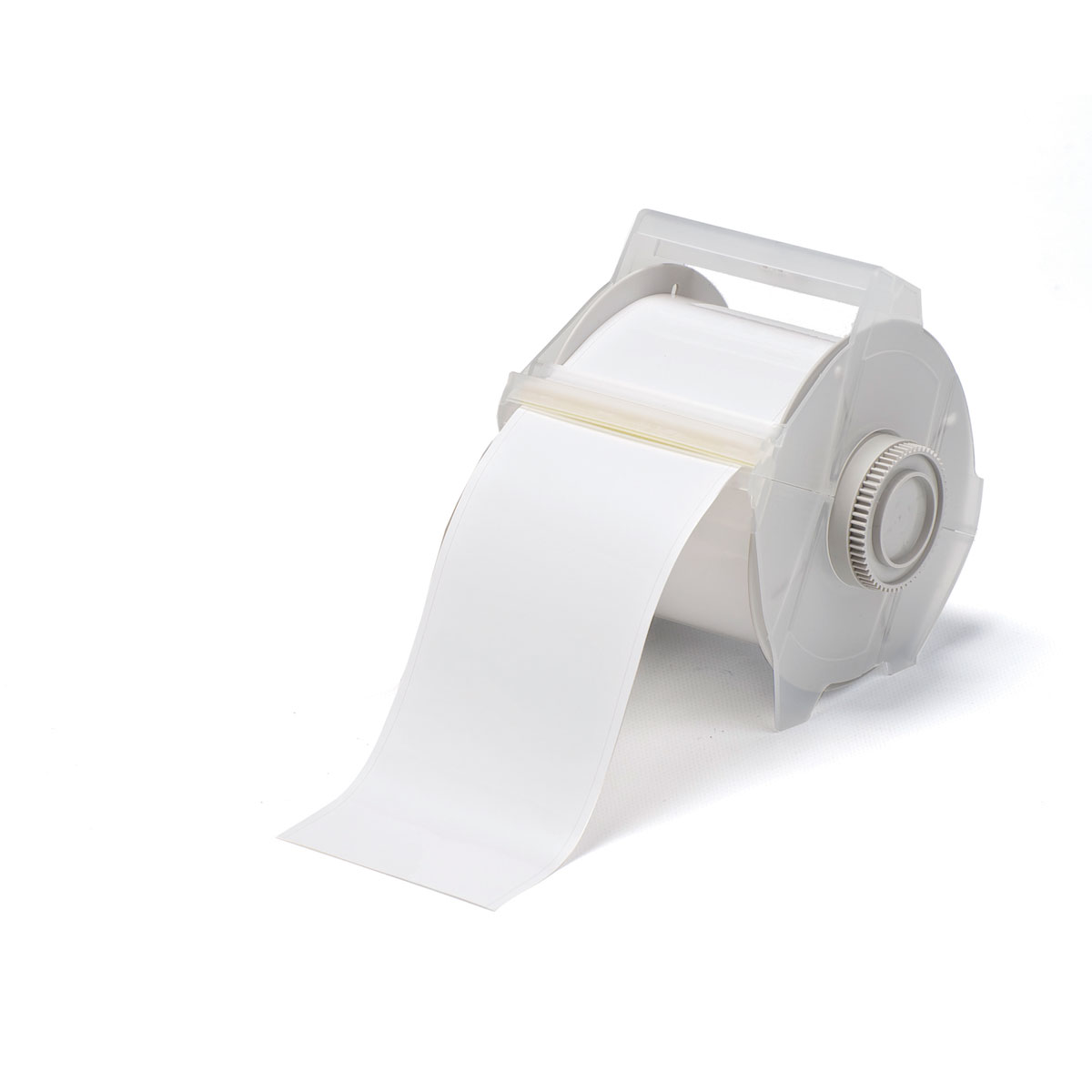 Product image for Tape GLOBALMARK polyester white 2.25inx100ft