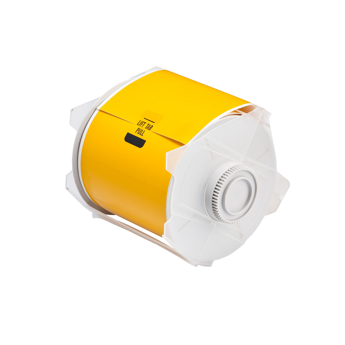 Product image for Tape GLOBALMARK polyester yellow 4inx100ft