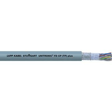 Product image for OLFLEX 0030959 WIRE CUTS #18G 5 PAIR HIGH FLEX DATA TRANSMISSION CABLE SHIELDED UNITRONIC FD CP TP PLUS 1000V PUR GREY