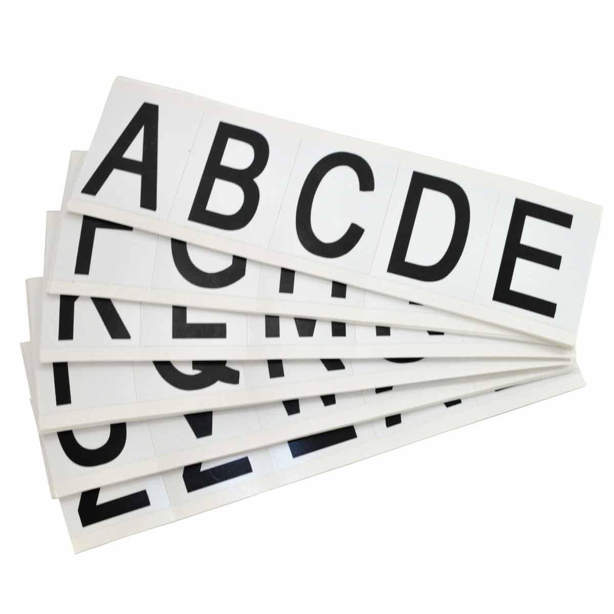Product image for 9714 Series Number and Letter Labels, A to Z