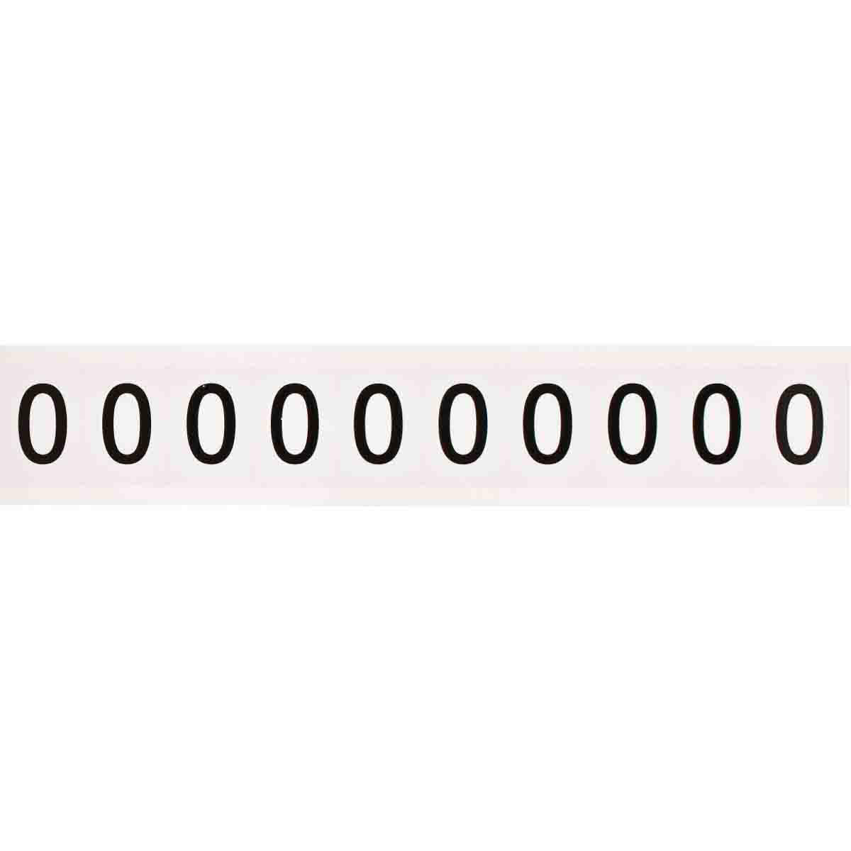 Product image for 9713 Series Number and Letter Labels, 0