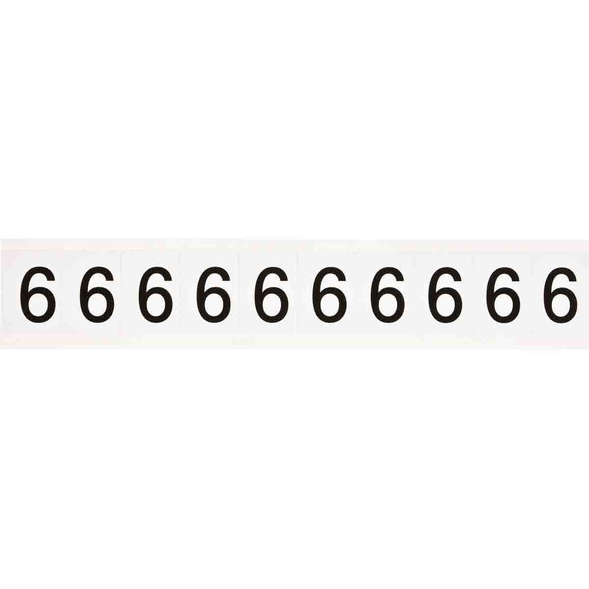 Product image for 9713 Series Number and Letter Labels, 6