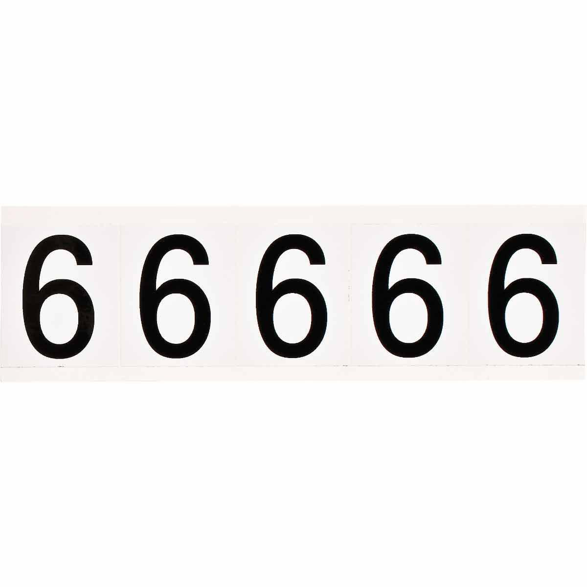 Product image for 9714 Series Number and Letter Labels, 6
