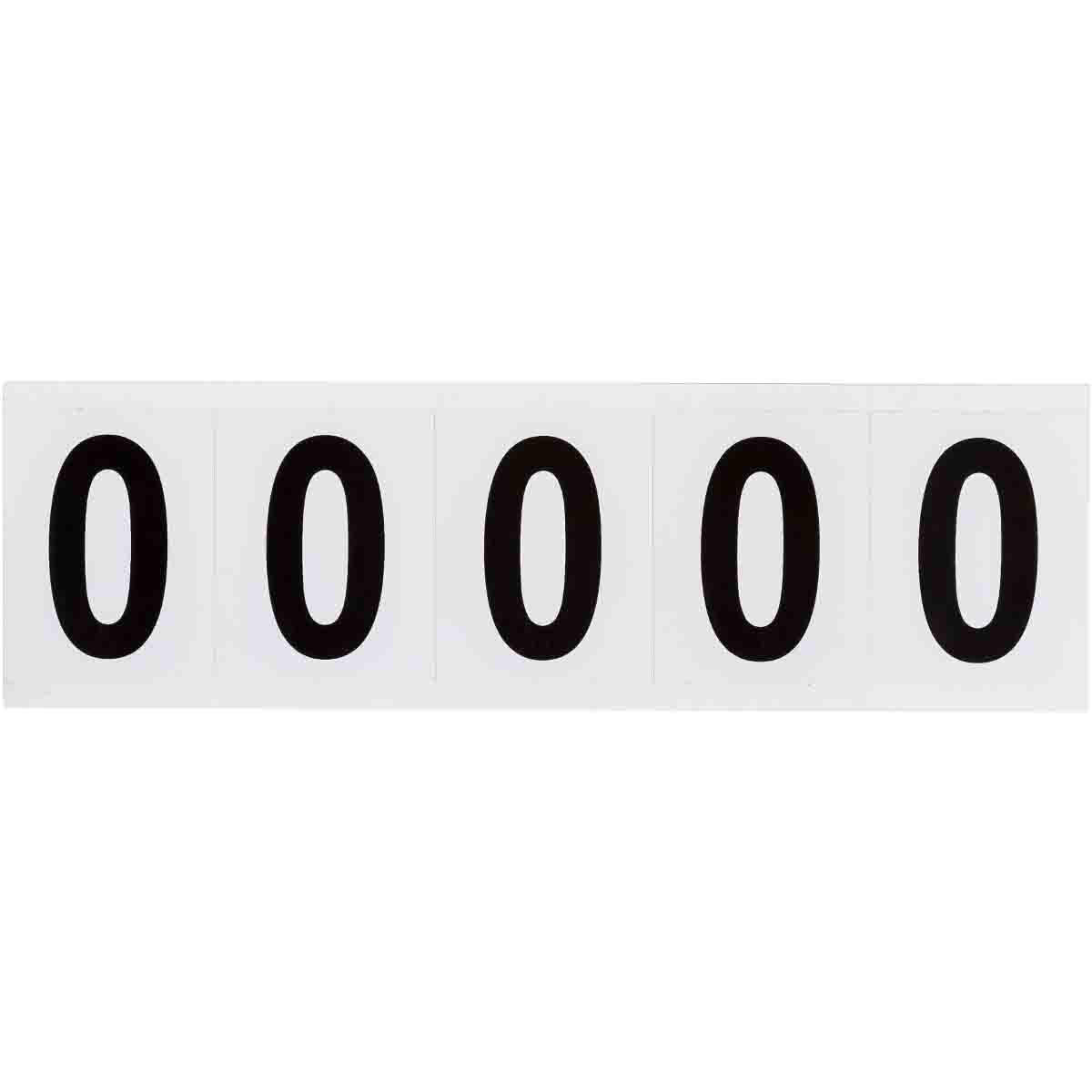 Product image for 9714 Series Number and Letter Labels, 0