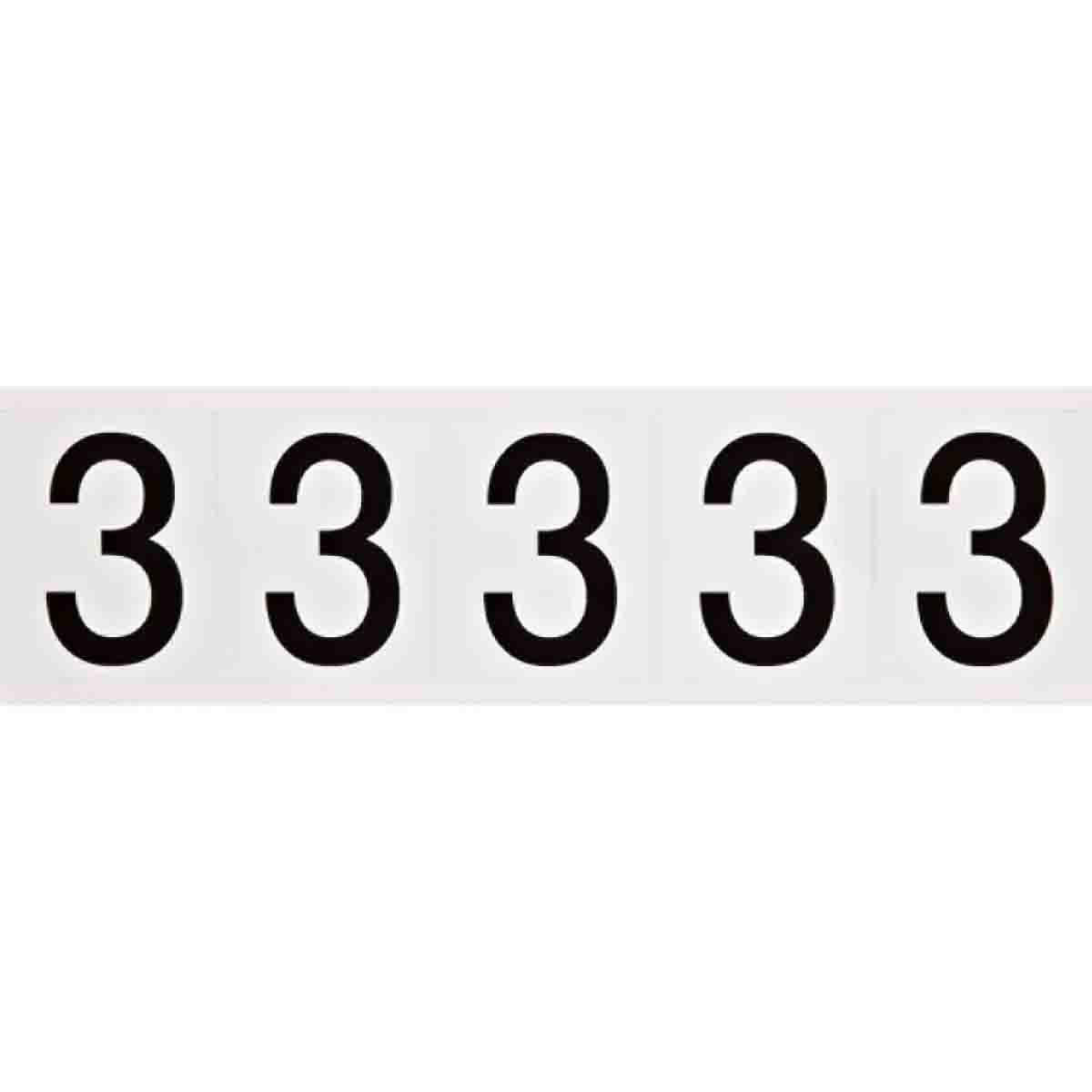 Product image for 9714 Series Number and Letter Labels, 3