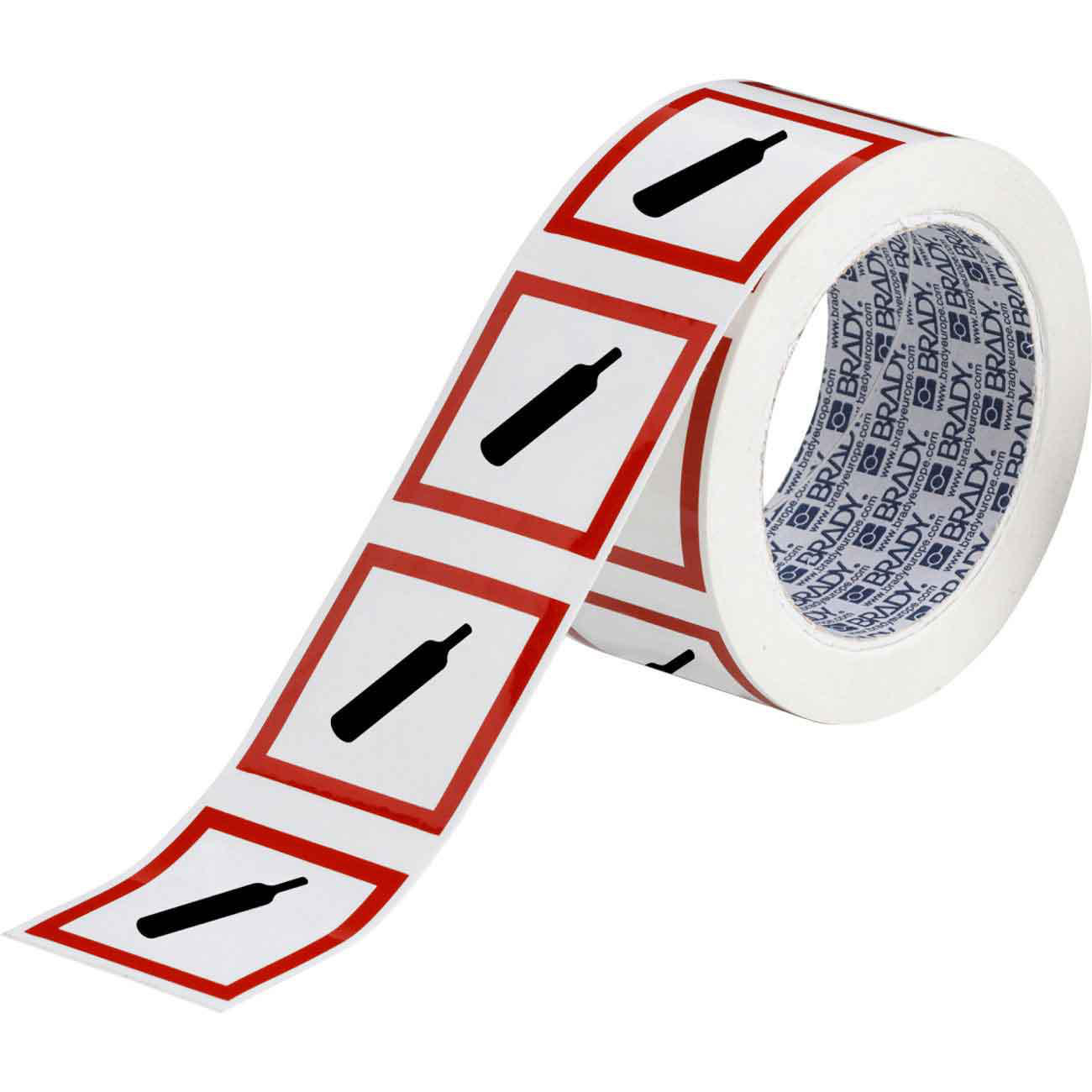Product image for GHS Gas Pressure Picto Label, 2" H x 2" W x .035" D
