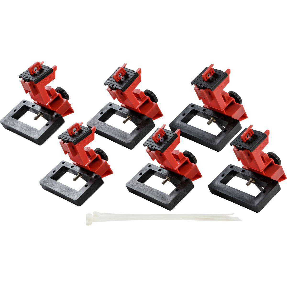 Product image for TAGLOCK™ Circuit Breaker Lockout Devices - Oversized, 6/Pack