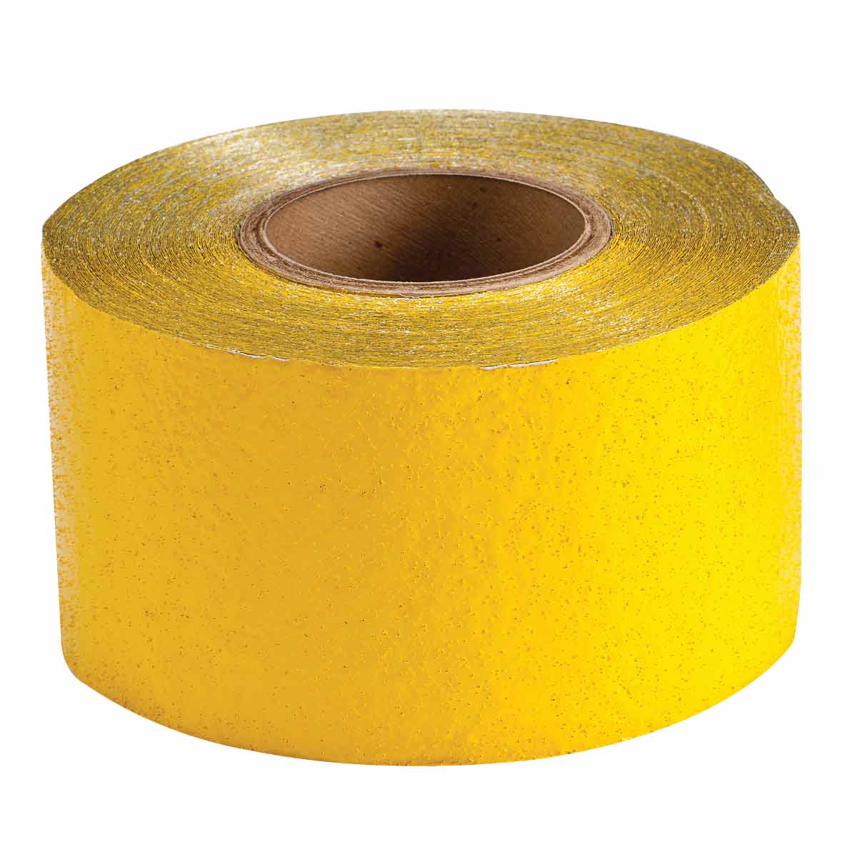 Product image for Pavement Marking Tape, Retroreflective Tape, Reflective Yellow, 4" x 150'