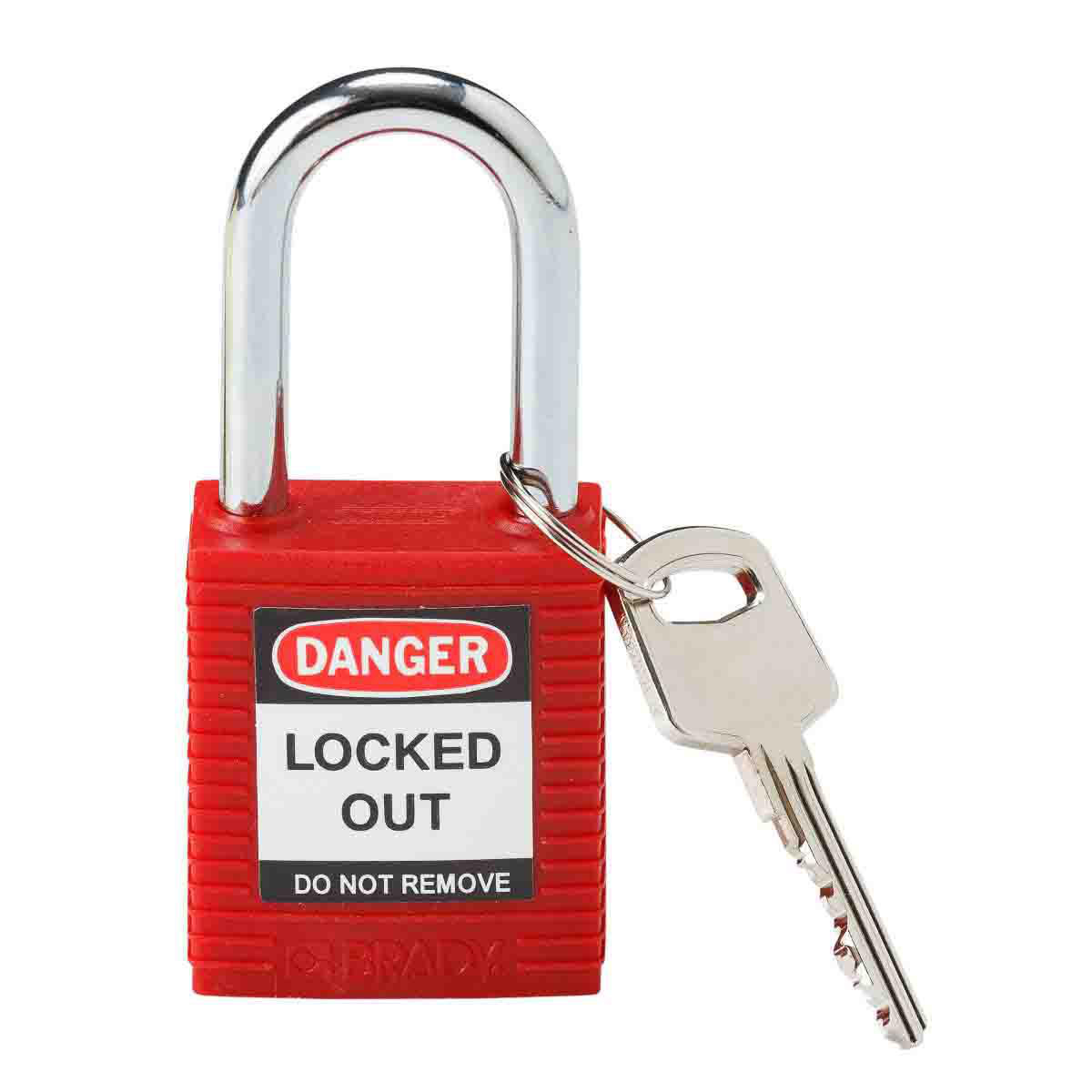 BRADY 99552 PADLOCK RED NYLON