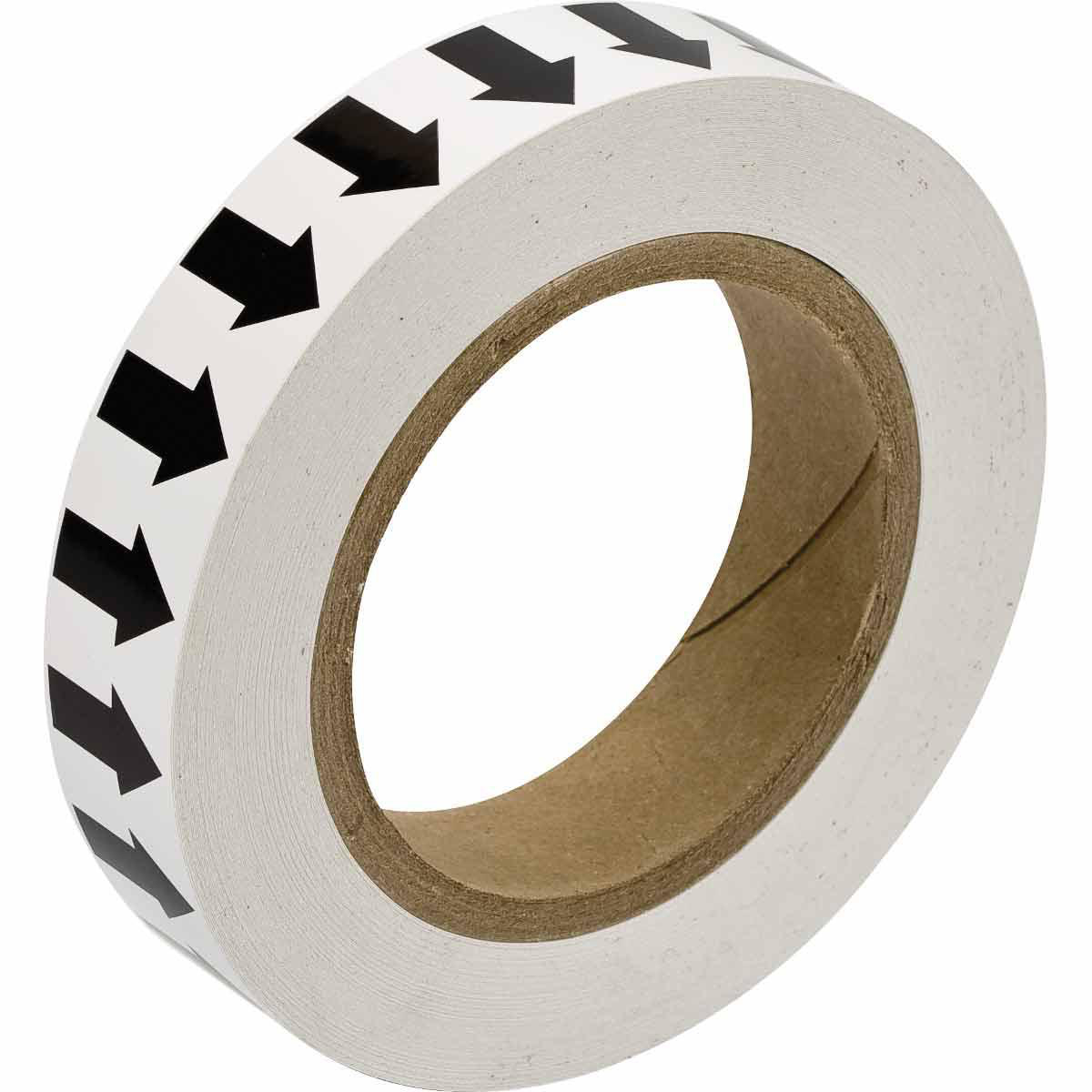 Product image for Tape arrow directional vinyl blk/white1inx90ft