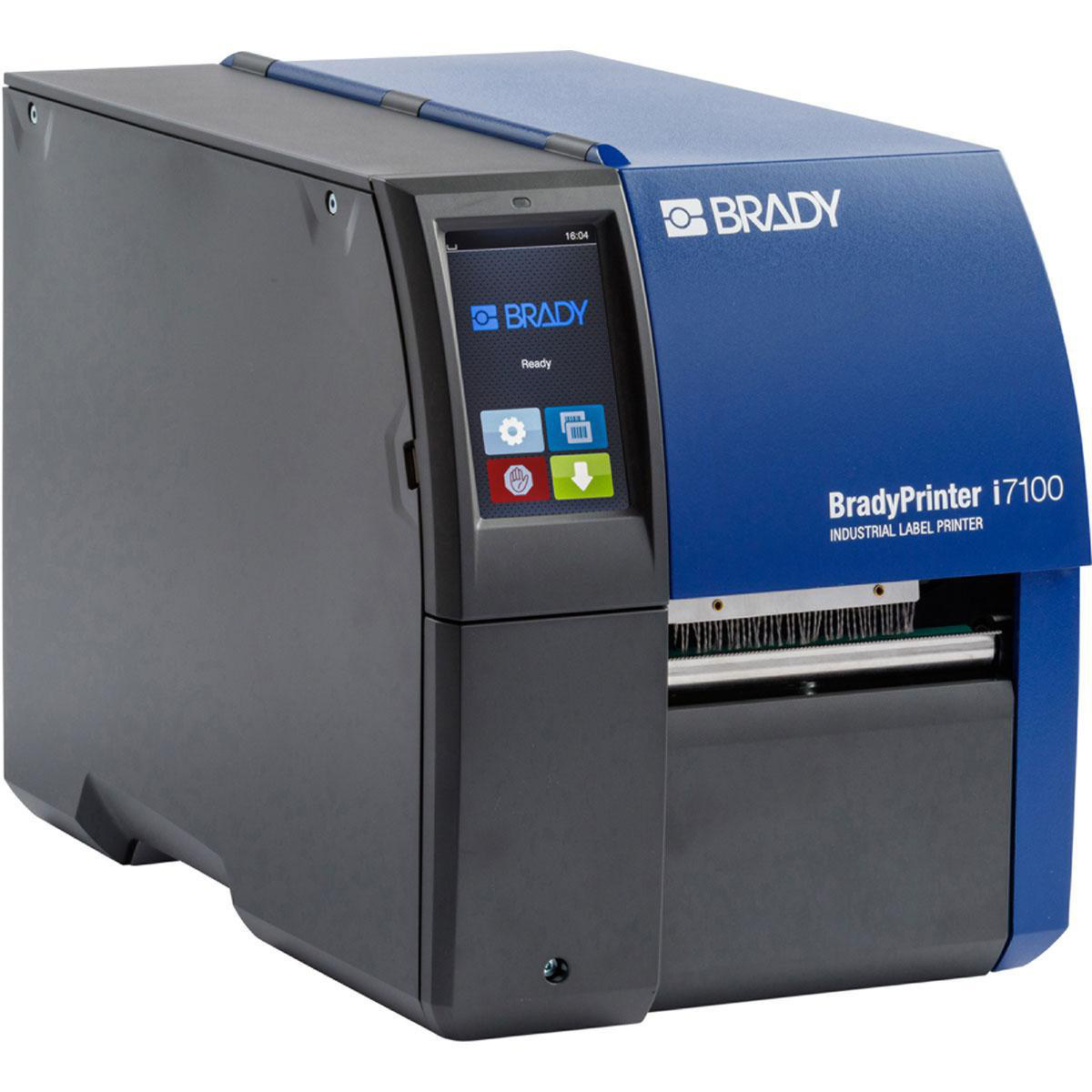 Product image for i7100 300dpi Industrial Label Printer, 11.4" H x 9.9" W x 18.1" D