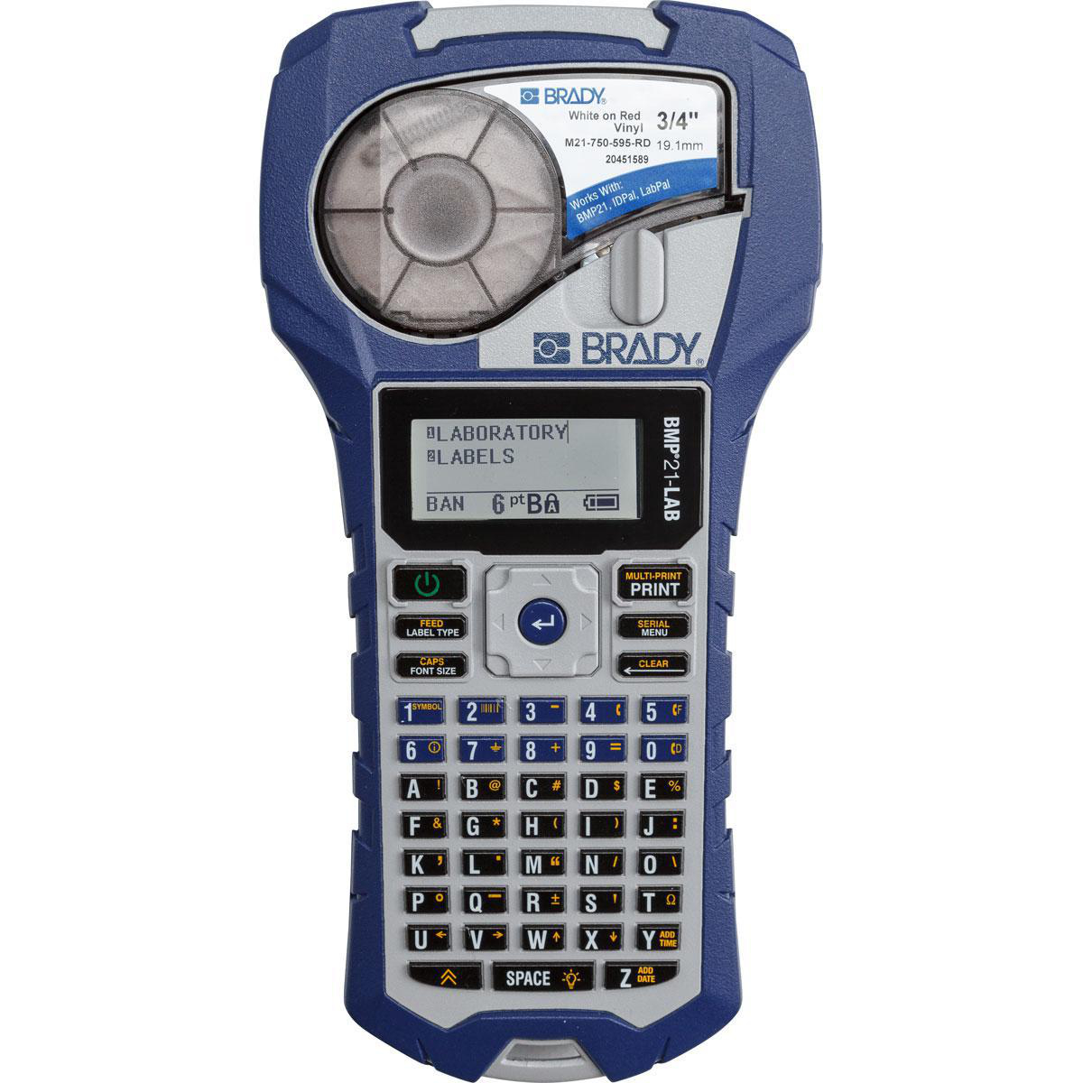 Product image for BMP21-LAB Portable Label Printer, Display Size 2.2"