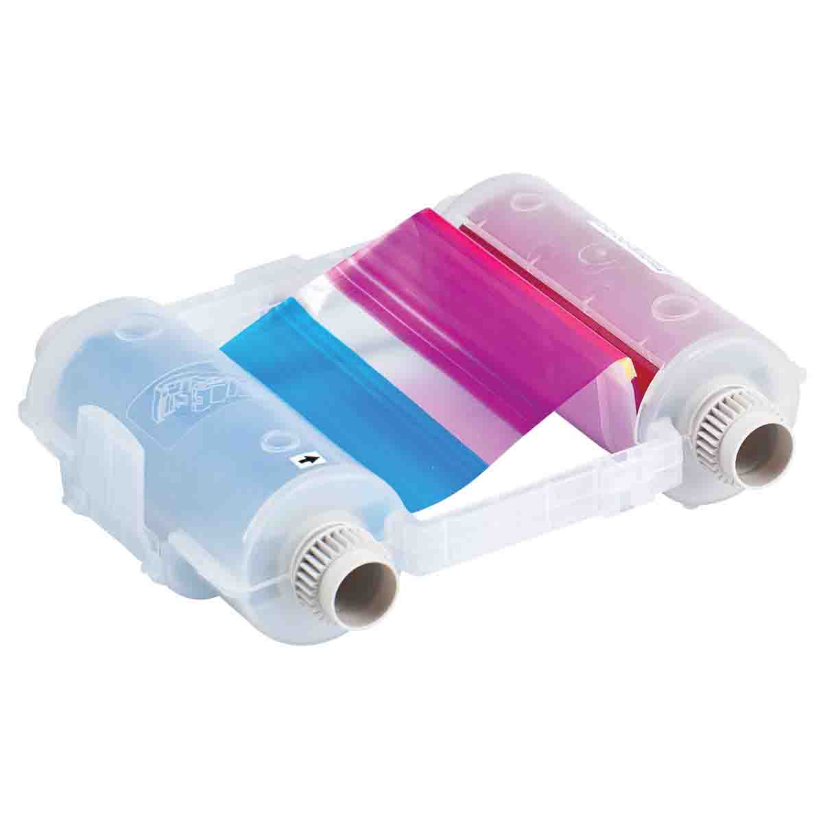 Product image for Ribbon GLOBALMARK cyan/mag/yel/blk 4.11inx200ft
