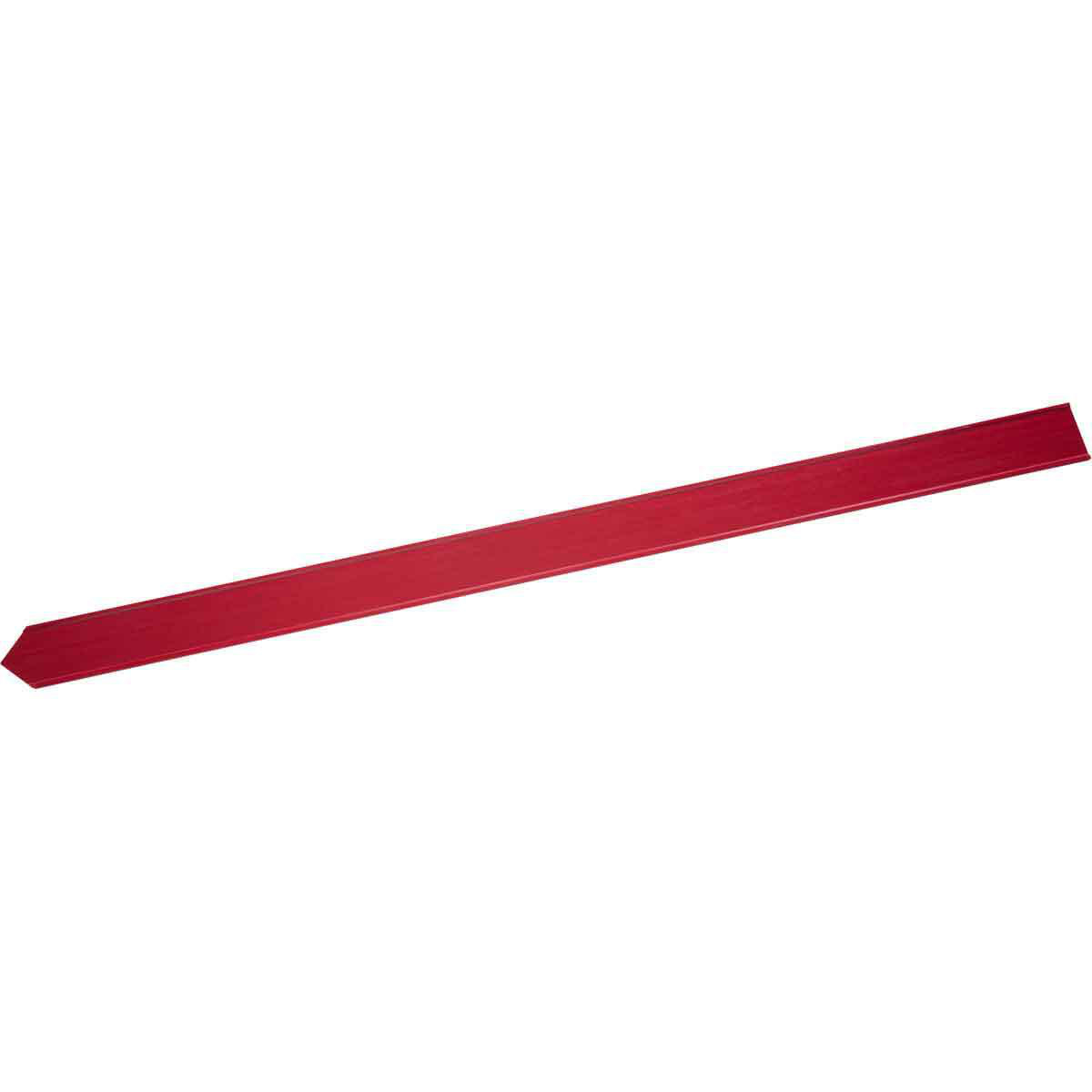 Product image for Blank BradyStake Warning Stakes, Red, 3.75" W x 66" L