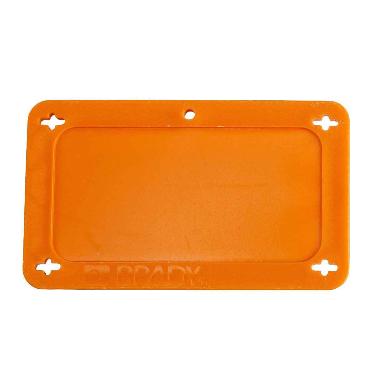 Product image for Tag VIP plastic blank orange 3x1-1/2"