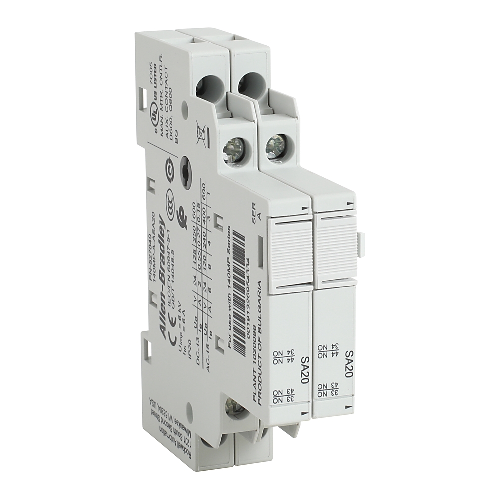 Product image for ABRA 140MP-A-ASA11 1NO1NC AUXILIARY CONTACT