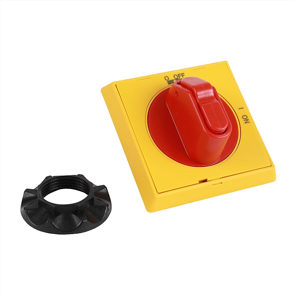 Product image for Red-Yellow Door Coupling Handle