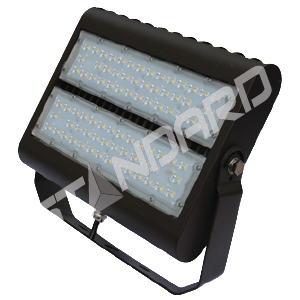 Product image for LED FLOODS 220W 27582L 277-480V 4000K 120.. YOKE BRONZE
