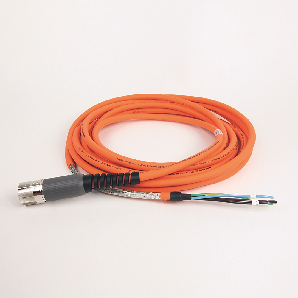 Product image for Cable power non-flex 14AWG TPE M7 orange 7m