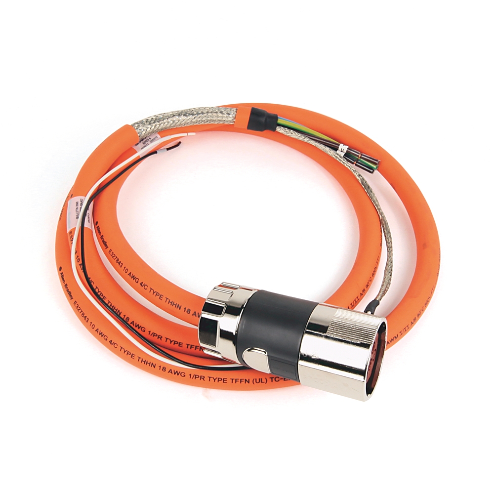 Product image for Cable power/brake non-flex 10AWG TPE M7 orange 2m