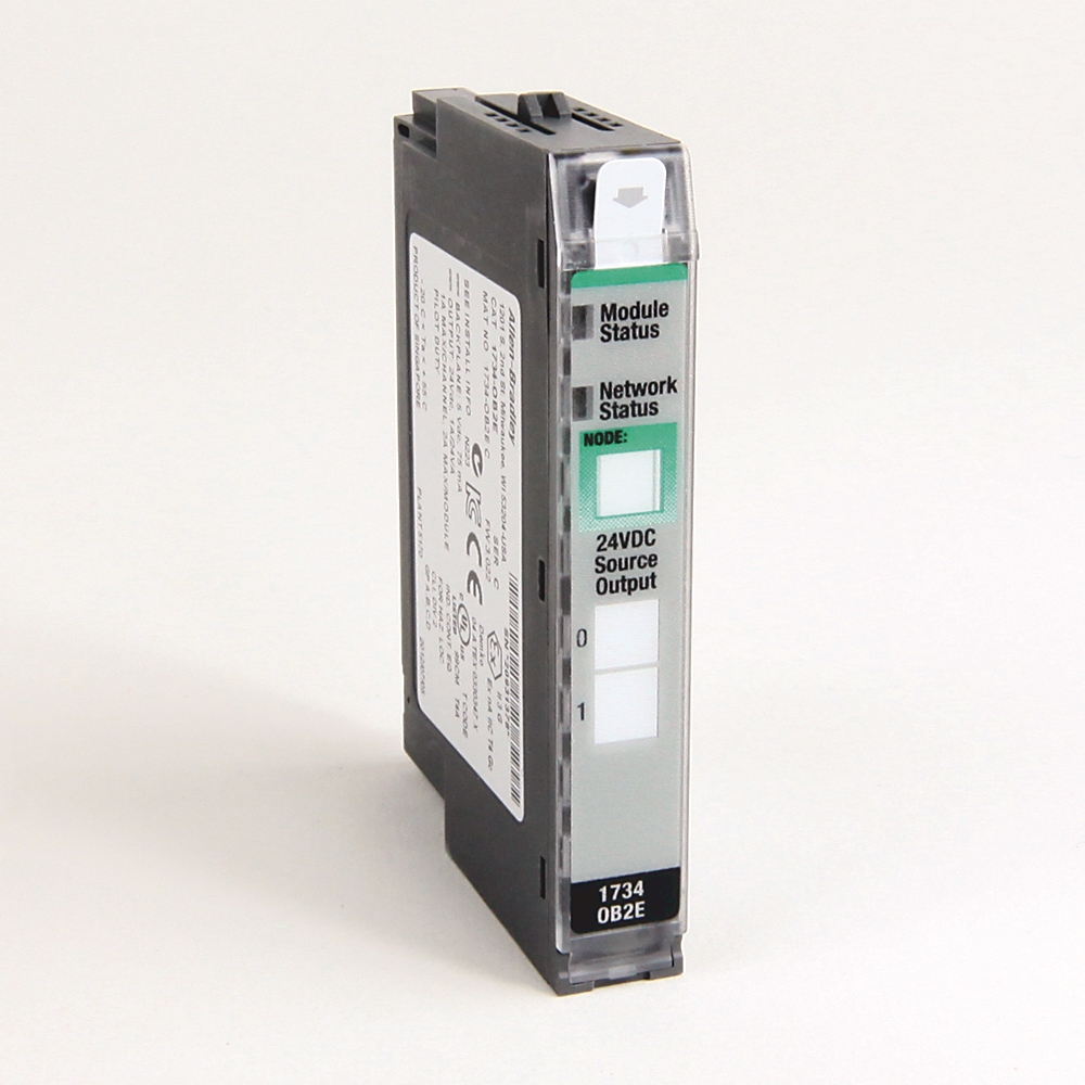 Product image for Module digital 2-current sourcing outputs electronically protected 24VDC