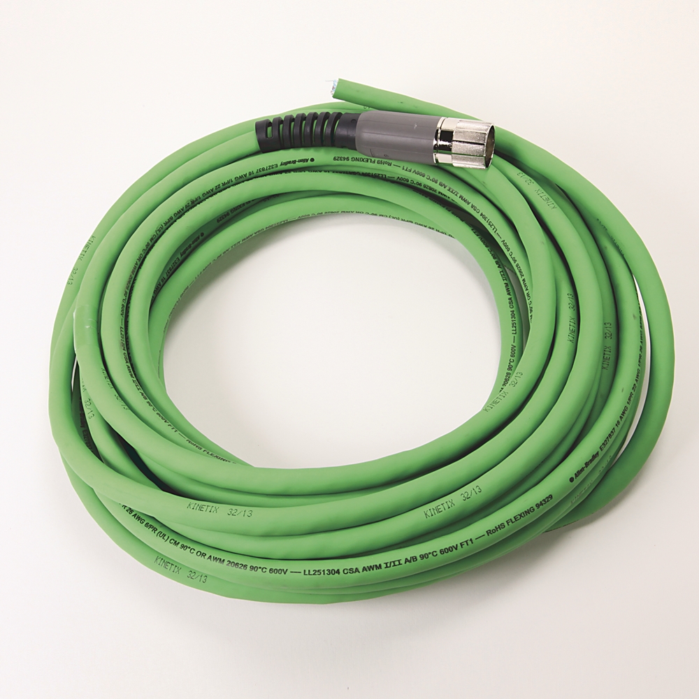 Product image for Cable feedback continuous flex 26AWG TPE M7 green 12m
