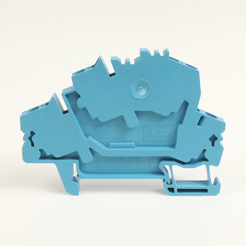 Product image for IEC Term Blck 5.1x72.5x47.5mm Spr Clp
