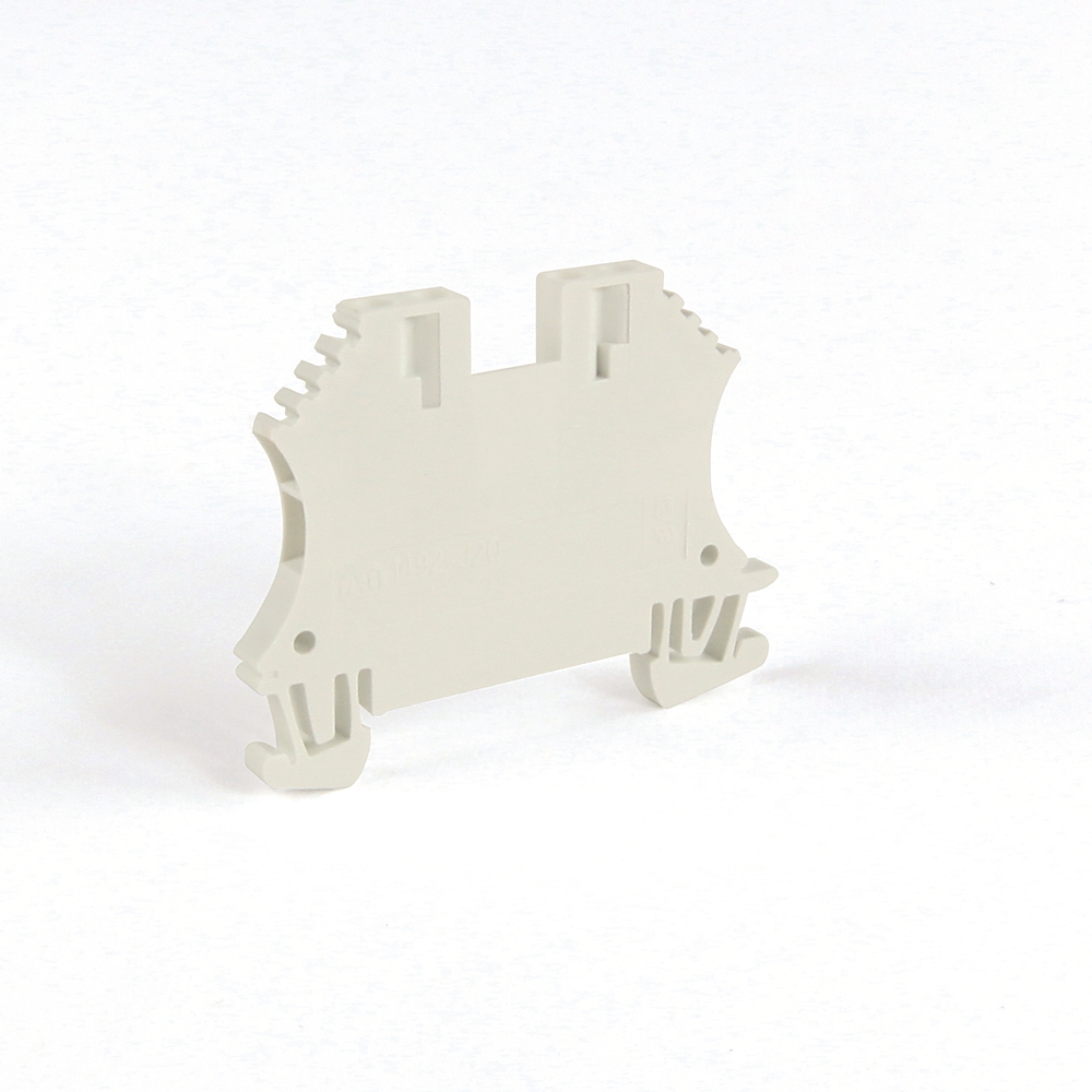 Product image for IEC 1-Ckt Feed-Thru Blk,2 Conn Pts,1.5mm