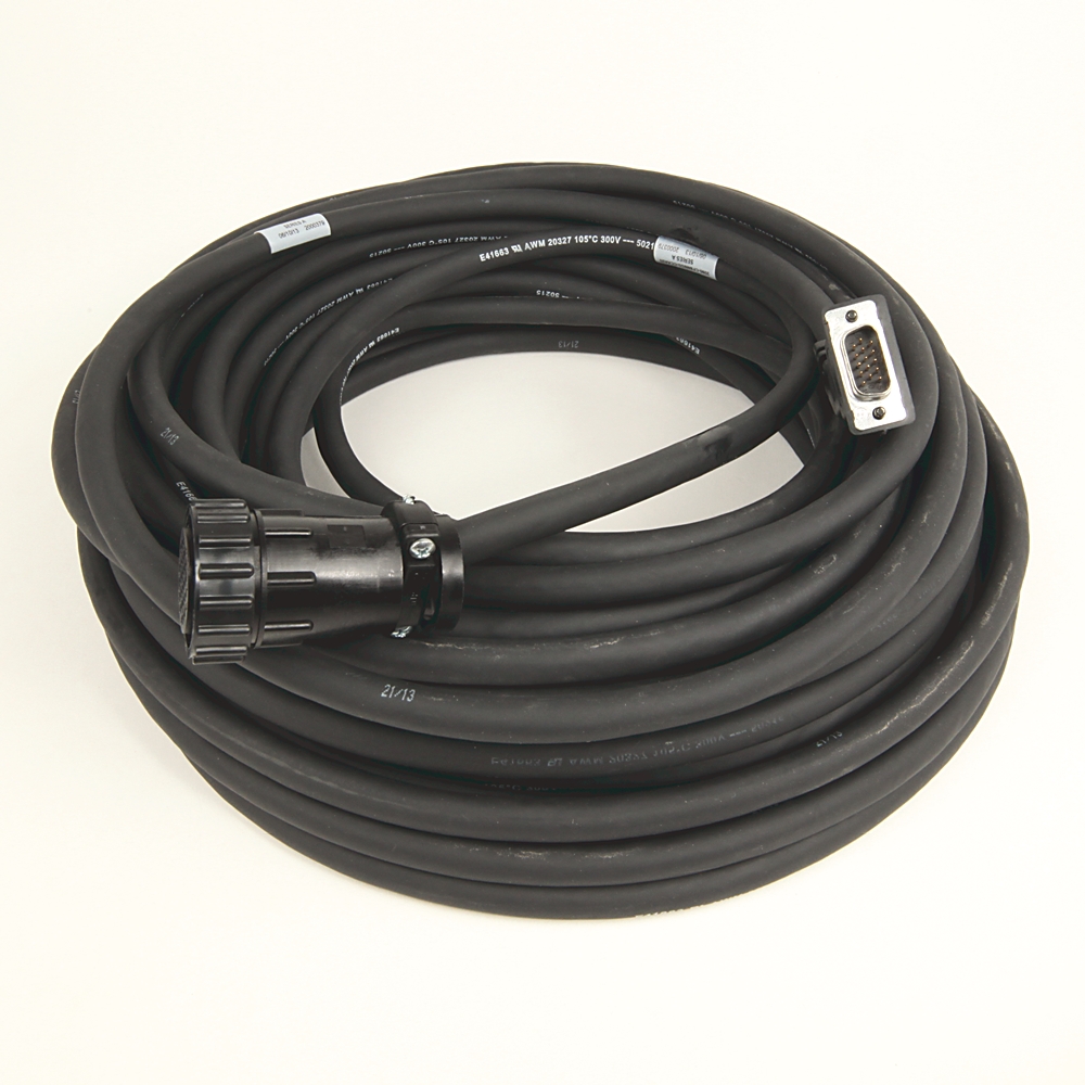 Product image for Cable feedback non-flex D-sub 28AWG TPE M6 black 20m
