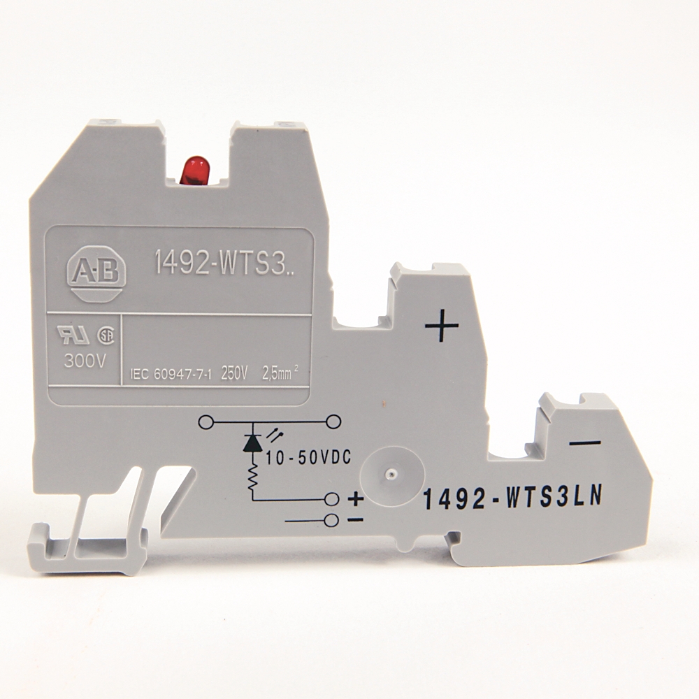 Product image for Block terminal 3-level sensor 24A 250V blue