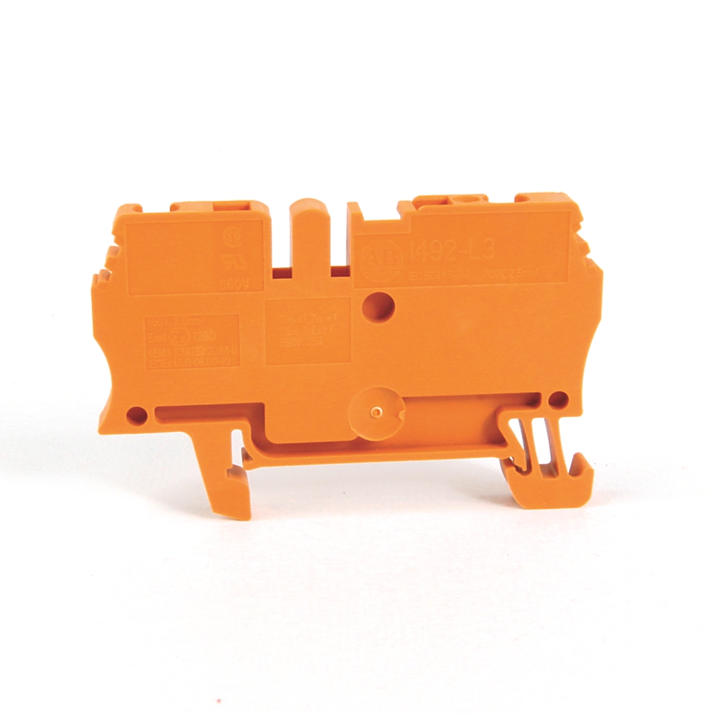 Product image for IEC Term Blck 5.1x59.5x31.3mm Spr Clp