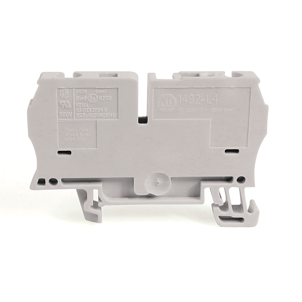 Product image for IEC Term Blck 6.1x62x35.7mm Spr Clp
