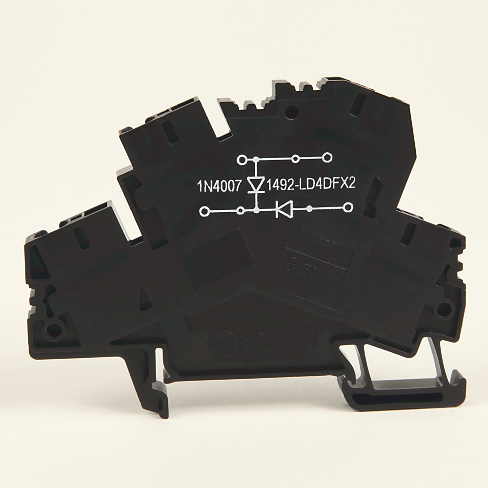 Product image for IEC Term Blck 6.1x76x52.2mm Spr Clp
