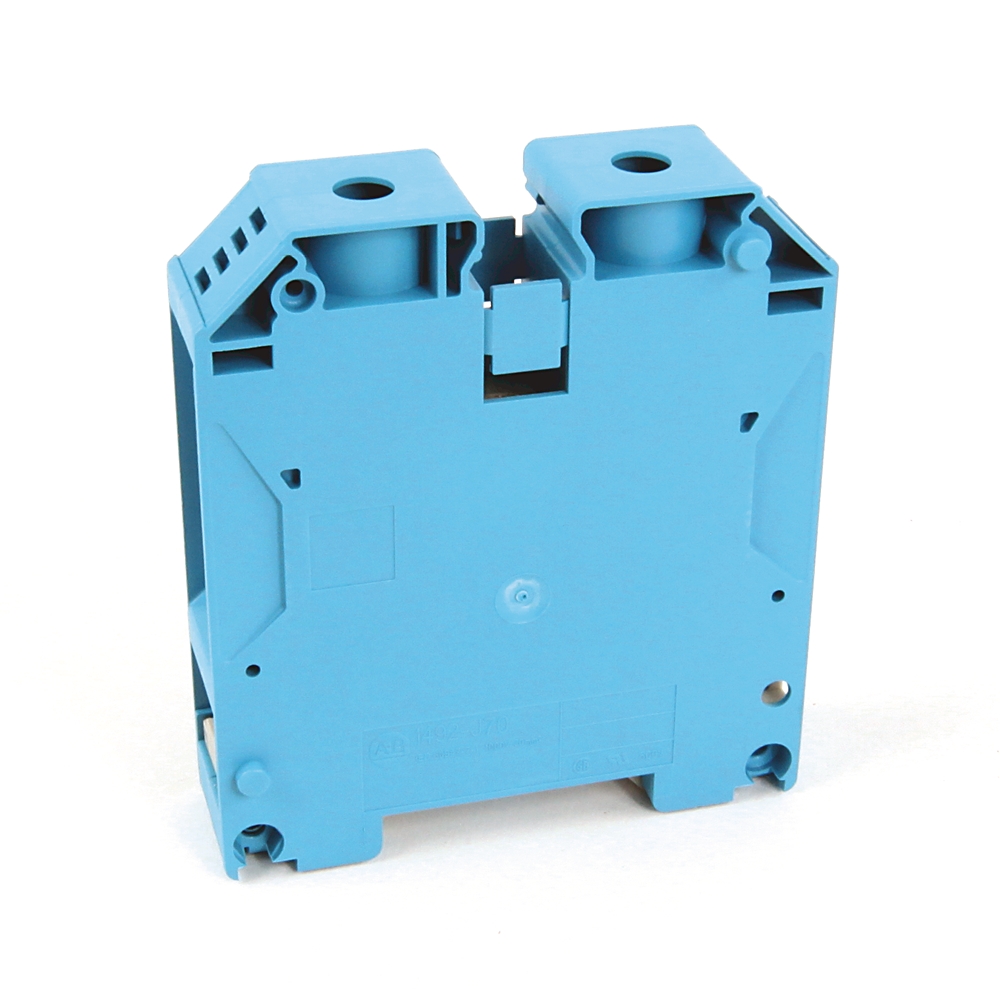 Product image for Block terminal feed-through 6-2/0AWG 205A 600V grey