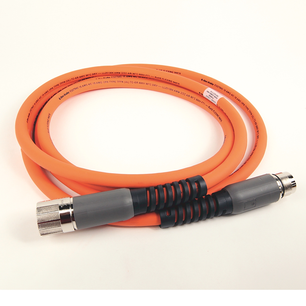 Product image for Cable extension continuous flex 16AWG TPE M7 orange 5m