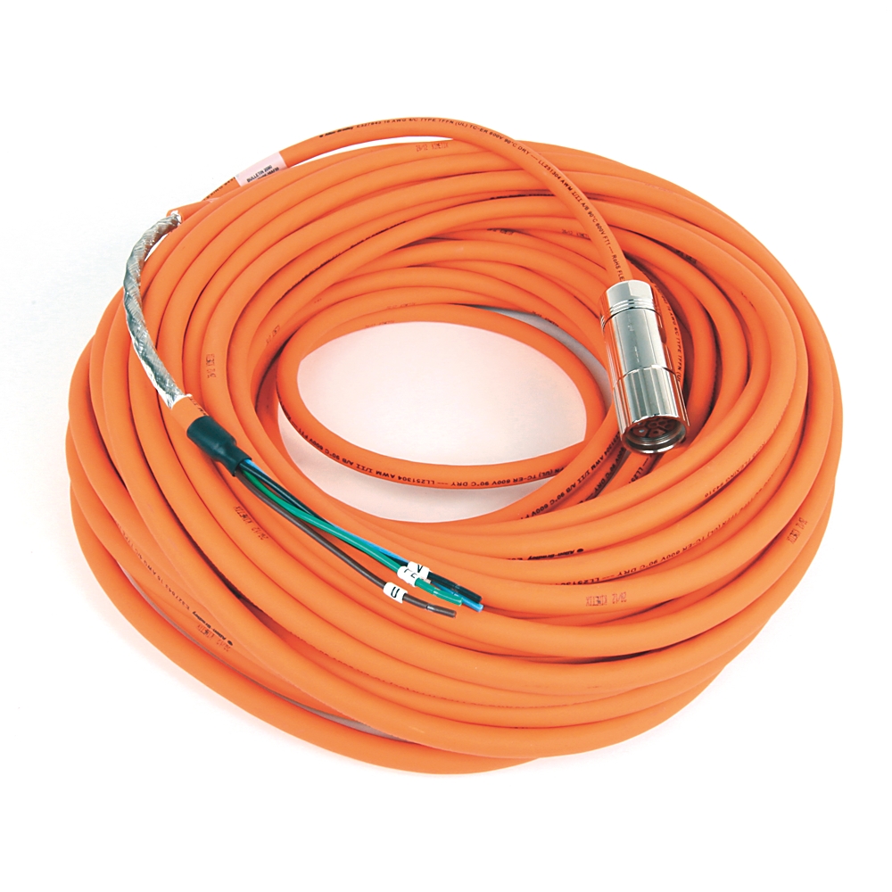 Product image for Cable power continuous flex 16AWG TPE M4 orange 30m