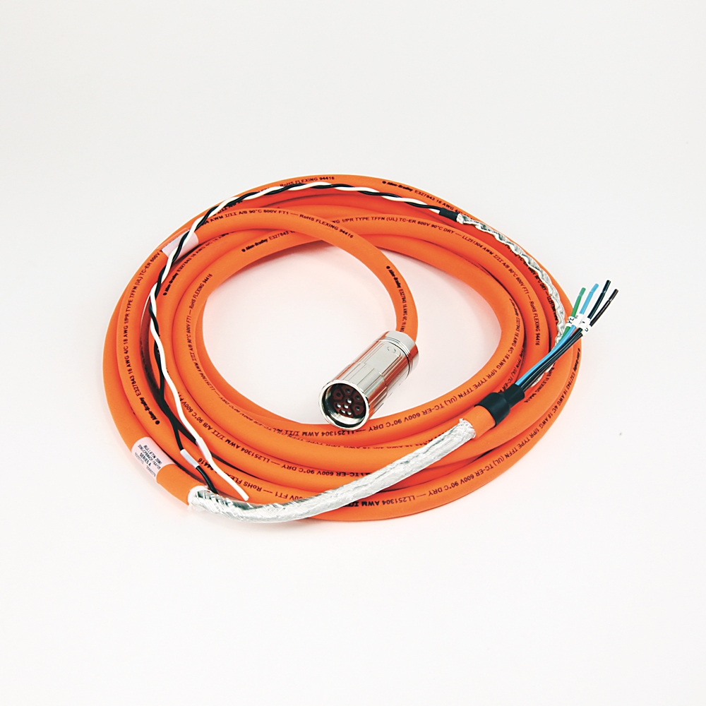 Product image for ABRA 2090-CPBM4DF-16AF05 CABLE 5MTR LENGTH POWER AND BRAKE MP SERIES