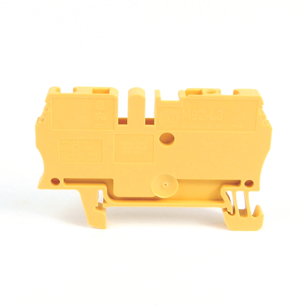 Product image for IEC Term Blck 5.1x59.5x31.3mm Spr Clp