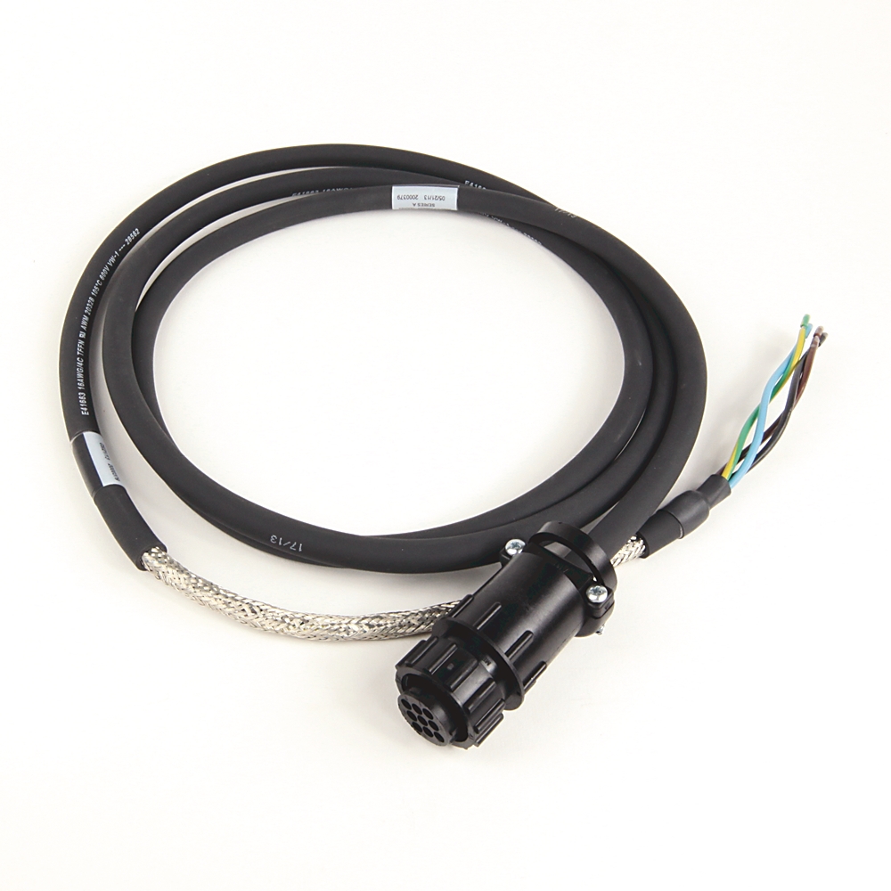 Product image for Power Cable non-flex black 600v 2m
