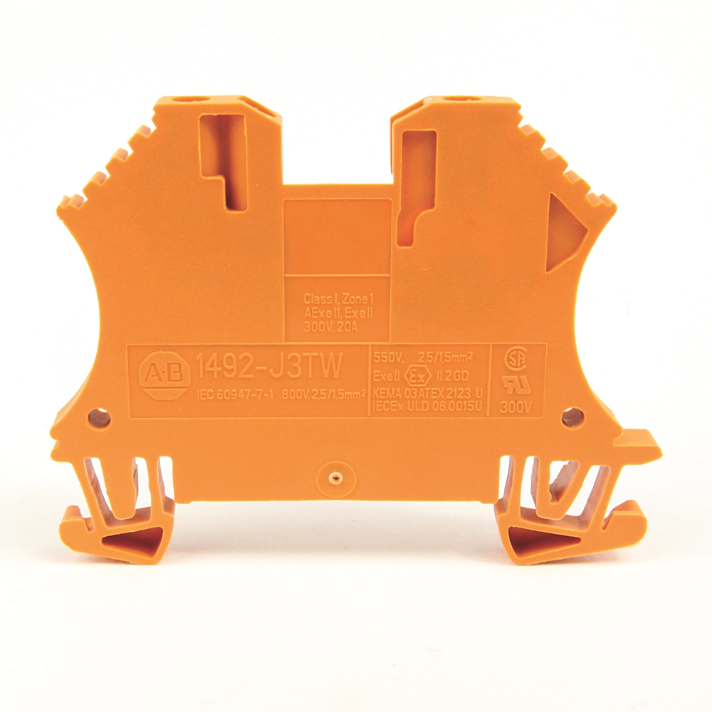 Product image for IEC 1-Ckt Feed-Thru Blk 3 Conn Pts