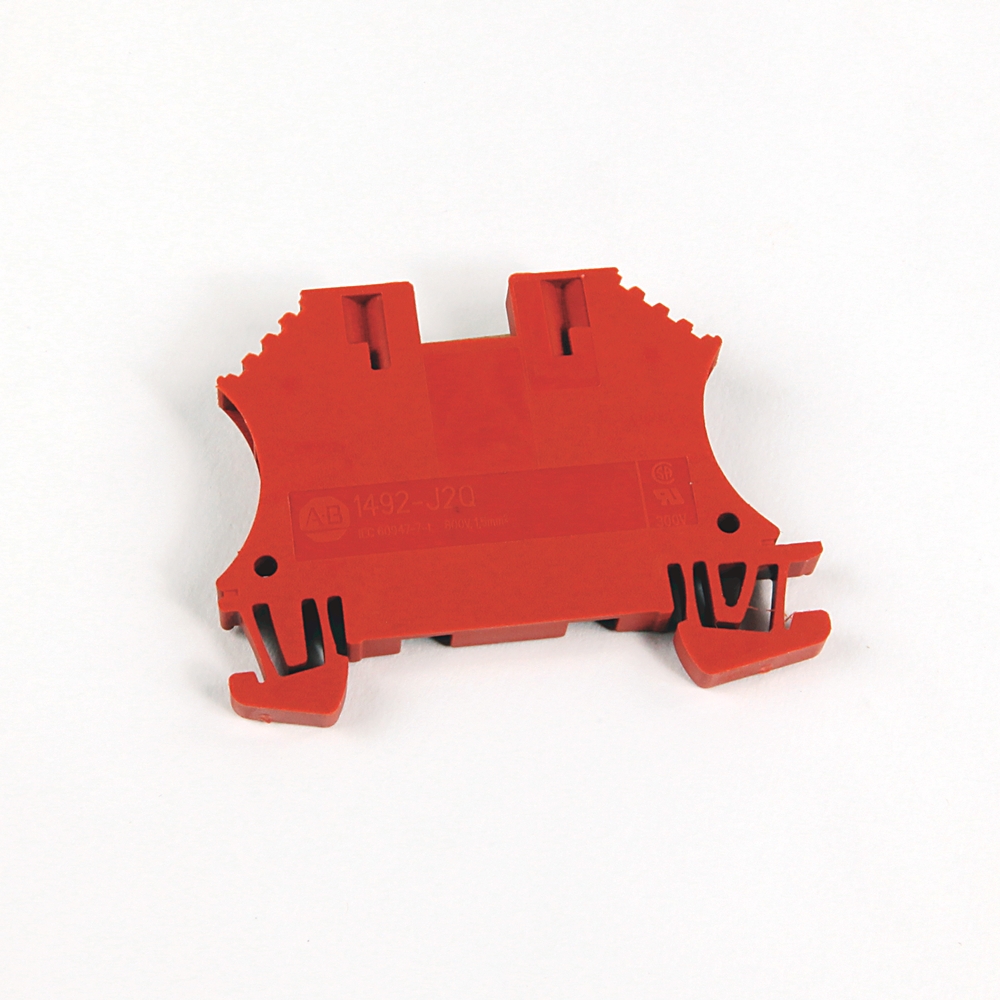 Product image for IEC 1-Ckt Feed-Thru Blk,2 Conn Pts,1.5mm
